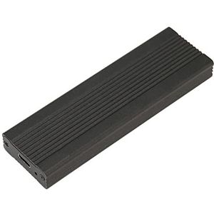 SSD-behuizing, Snelle M.2 NVME SSD-behuizing Plug-and-play 10 Gbps Slank Ontwerp voor 2280 Mm (Zwart met C-kabel)