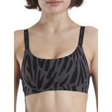 Sport BH Adidas Women Scoop Lounge Bra Tiger Print