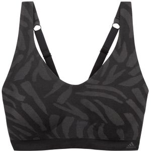 Sport BH Adidas Women Naked 2Ply Bra Tiger Print