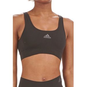 Adidas - Sports Underwear - Dames LG Scoop Lounge Bra - Zwart