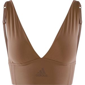 adidas - Longline Bra - Sport BH - Beaver Fur