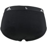 adidas Sportswear Comfort Flex Cotton 3 Stripes Slip Heren Zwart