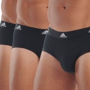 adidas Sportswear Comfort Flex Cotton 3 Stripes Slip Heren Zwart