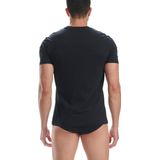 T-Shirt mit Label-Print im 3er-Pack