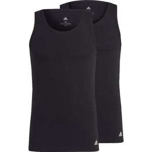 Adidas T-shirt Multipack Tank Top 2PK - Zwart