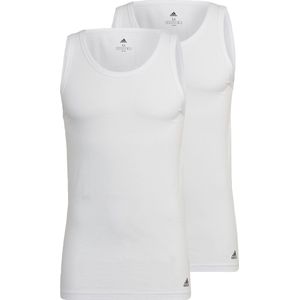 adidas - Active Flex Cotton - Hemd - Wit - Set van 2