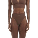 Adidas - Thong - Ondergoed - Toasted Mocha - 89% Polyamide 11% Elastaan
