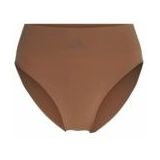 Adidas - High Leg Brief - Ondergoed - Bruin - 89% Polyamide - Antibacterieel