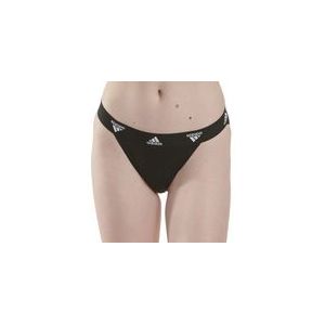 adidas Tanga Strings Dames, Zwart, XL, zwart.