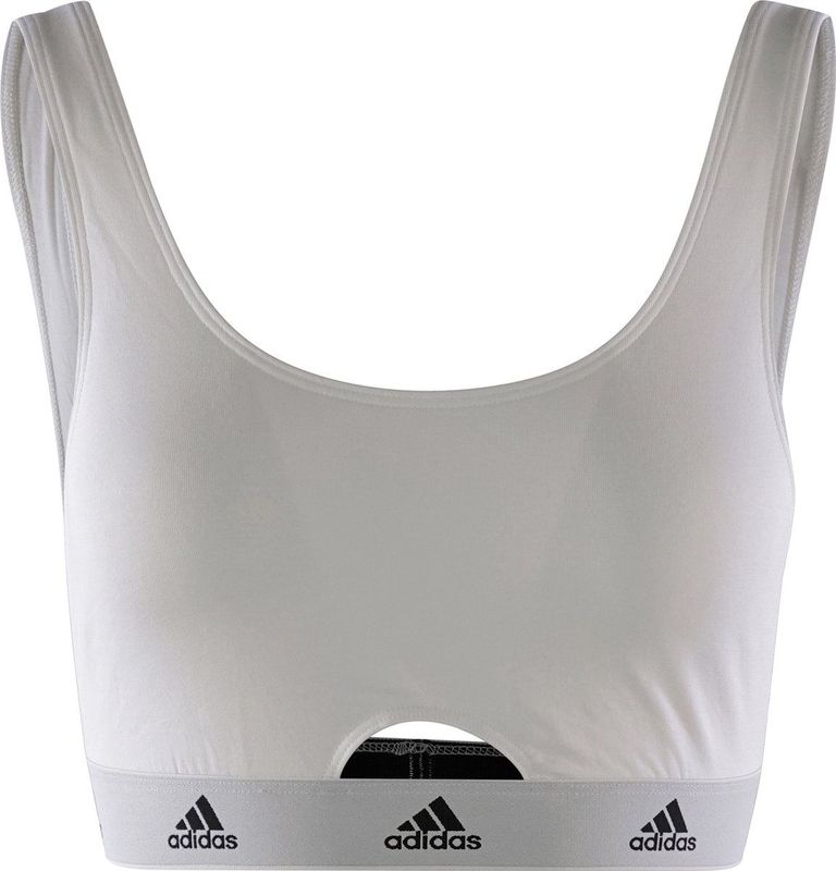 Sport BH Adidas Women Scoop Bralette White-XXL