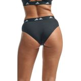 Ondergoed Adidas Women Bikini Black (3 pack)-M