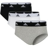 Adidas - Bikini - Assorted - 95% Katoen, 5% Elastaan - Set van 3