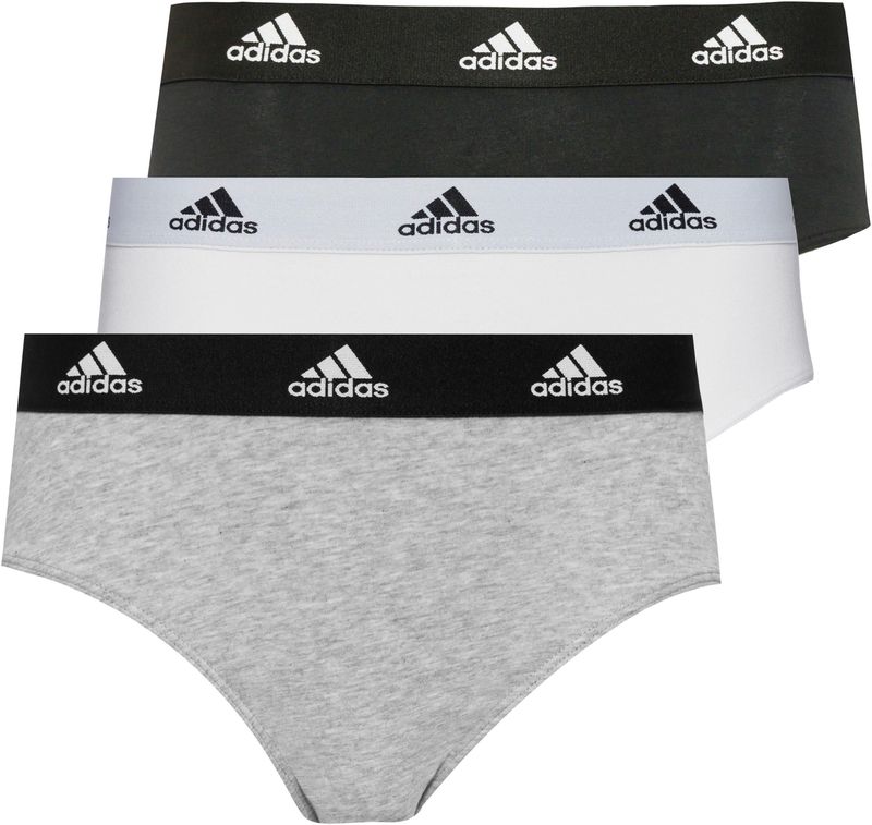 Adidas - Bikini - Assorted - 95% Katoen 5% Elastaan - Set van 3