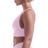 Adidas - Longline BH - Orchid - Nylon en Elastaan - Verstelbare Bandjes