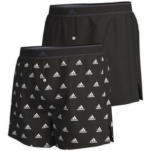 adidas - Boxershorts - Zwart - 2-Pack - Wijde