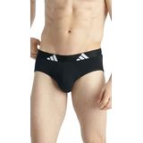 ADIDAS SPORTSWEAR - Active Flex - Slips - Zwart - Katoen - Set van 3
