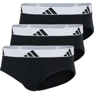 adidas - Set van 3 Herenslips - Ondergoed - Zwart - Active Flex Cotton