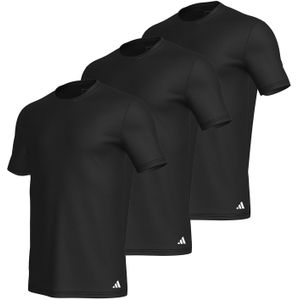 T-Shirt Adidas Men Active Core Cotton Black (3-Pack)-XL