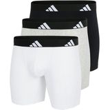 adidas Heren Boxershorts 3-pack Boxer Brief (3PK) -Active Flex Katoen Ondergoed, Multicolor 2_4AM004, XXL, Multicolor 2_4am004, XXL