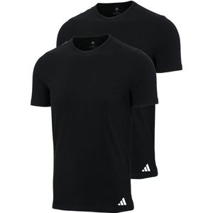 Adidas - Active Flex Cotton - Ondershirt - Black - Katoenmix
