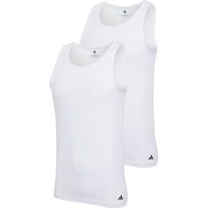 Adidas - Active Flex Cotton - Tanktop - Wit - 2-Pack