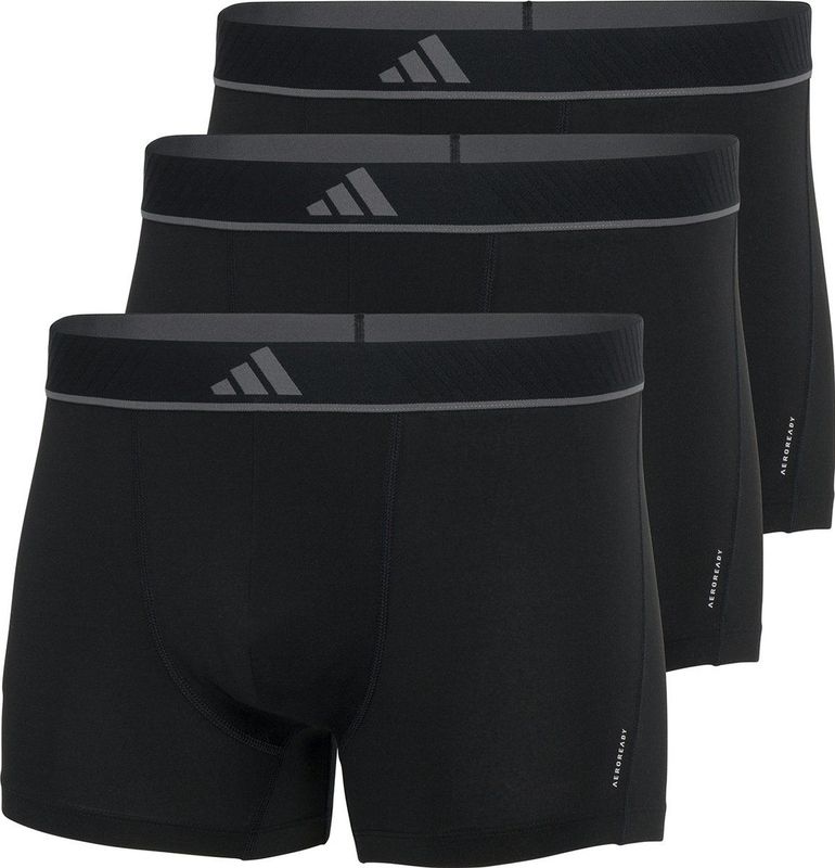adidas - Active Flex - Boxershorts - Zwart - Katoen - Set van 3