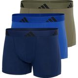 adidas - Active Flex Cotton - Slips - Blauw/Kaki - Set van 3