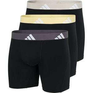 adidas - Active Flex - Long Boxershorts - Zwart - 3-Pack - Heren