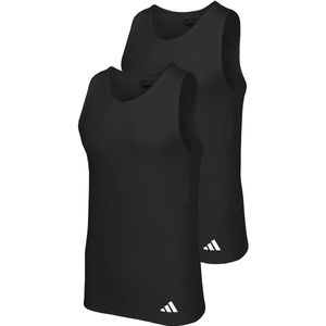 Adidas - Men Active Flex Cotton Tanktop - Zwart - 2-Pack