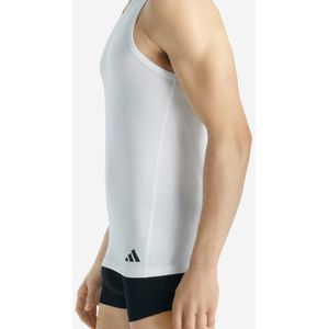 Adidas - Active Flex Cotton Tanktop - Wit - 2-Pack