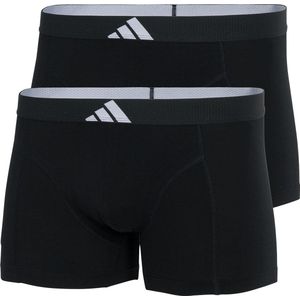 Adidas - Men Active Flex Cotton Onderbroek - Black - 2-Pack