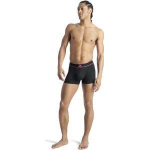 adidas - Sportswear Trunk Active Micro Flex - Set van 3 - Zwart/Grijs