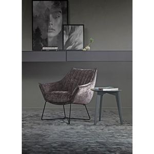 furninova Loungestoel Egon Quilt comfortabele loungestoel met aantrekkelijke decoratieve naden