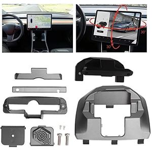 TUKRKRS Navigatie Sn Roterende, Center Console Scherm Roterende Houder GPS Navigatie Scherm Swivel Mount Compatibel Met Tesla Model 3 Y 1218