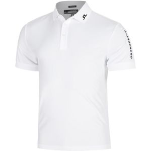 J.Lindeberg - Tour Tech Polo - Poloshirt - Wit - TX Jersey™