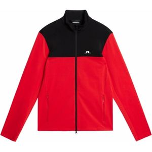 J.Lindeberg - Banks Mid Layer - Skipully - Fiery Red