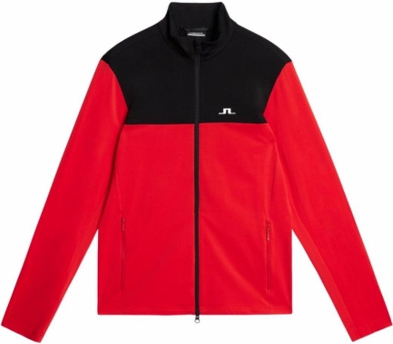 J.Lindeberg - Banks Mid Layer - Skipully - Fiery Red