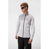 J.Lindeberg - Banks Mid Layer - Skipully - Grijs - Sneldrogend en Vochtregulerend