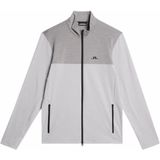 J.Lindeberg - Banks Mid Layer - Skipully - Grijs - Sneldrogend en Vochtregulerend