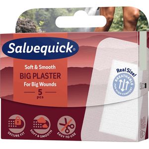 Salvequick Groot Gips 5 st