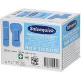 Salvequick detectable vingertop pleister assorti 6754 - 51030126 - 6 pack - 6 navullingen