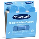 Salvequick - Pleisterdispenser Navulling - Blauw - 210 Stuks
