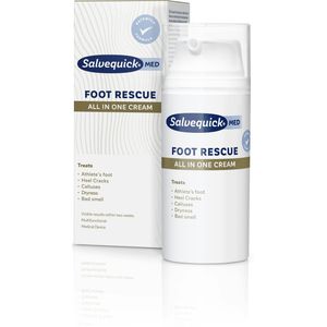 Salvequick - Foot Rescue Cream - Voetcrème - Hydraterend - 100ml