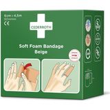 Cederroth - Soft Foam Bandage - Beige - 6 cm x 4,5 m