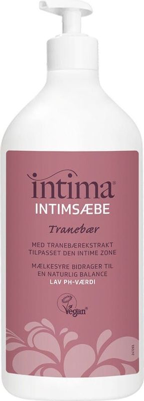 Intima - Intieme Zeep - Cranberries - Dermatologisch Getest - pH-Neutraal
