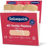 Salvequick - 6444 - Textiel Pleisters - 40 Stuks
