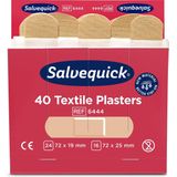 Salvequick - 6444 - Textiel Pleisters - 40 Stuks