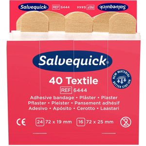 Salvequick - 6444 - Textiel Pleisters - 40 Stuks