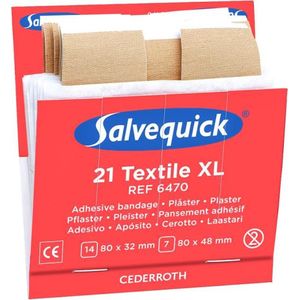 Navulling Salvequick 6470 Textiel XL pleister
