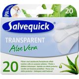 Salvequick - Pleisters - Transparant - 20 Stuks - Aloë Vera